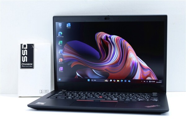 美品 13.3型 Lenovo ThinkPad X13 Gen1 メモリ 16GB Ryzen 5 4650U★十世代 i7相当 NVMe SSD256GB カメラ ノートパソコン Windows11 F