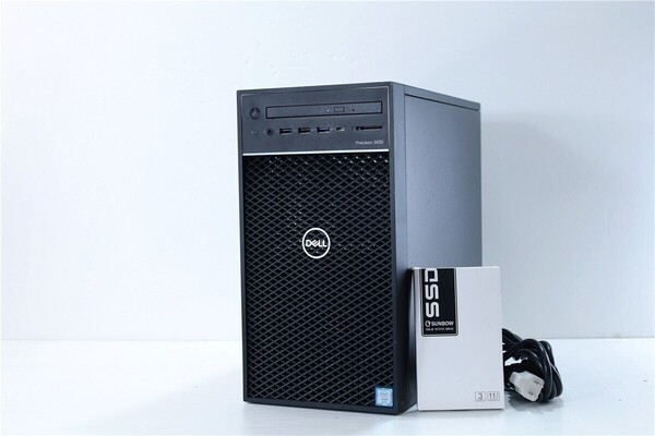 youtuber向 画像 映像向 Quadro P2000 DELL Precision 3630 Xeon E-2136 6コア/12スレ 32GB 新品SSD512GB+HDD1TB デスクトップ windows11 F