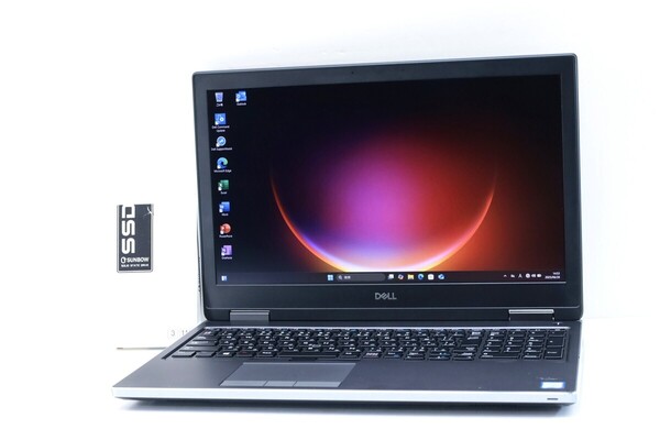 AI創作★究極 Quadro T1000★ DELL Precision 7540 ★Core i9 9980HK ★メモリ32GB/SSD512GB+HD2TB★ノードパソコン Windows11 16379F