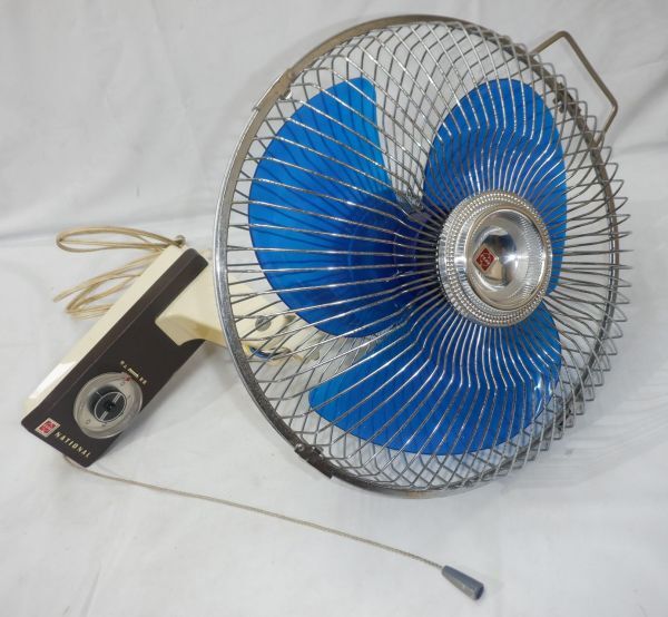 ナショナル F-20BB レトロ 扇風機 PET-FAN ロータリー扇 ◎動作品 Yahoo!オークション -「昭和レトロ扇風機ナショナル」(電化製品