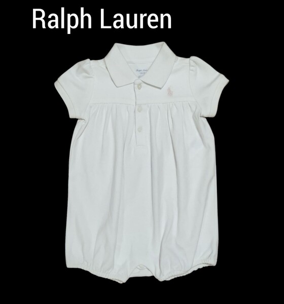 【美品】Ralph Lauren(ラルフローレン)カバーオール 80cm