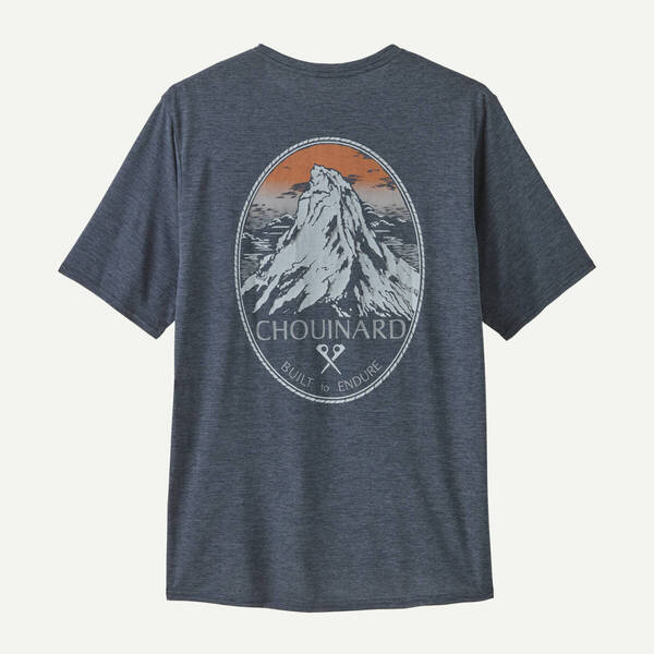 ★新作★ patagonia パタゴニア キャプリーン クール デイリー グラフィック シャツ ChouinardCrest SmolderBlue X-Dye Sサイズ 正規品