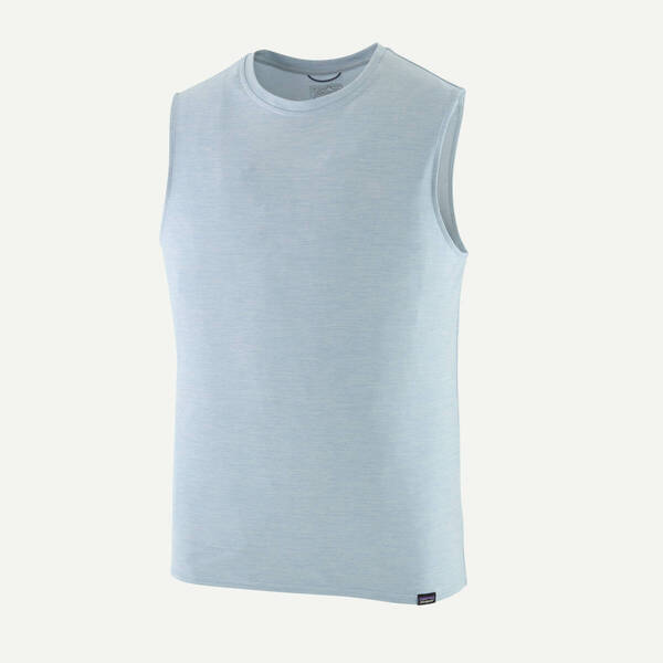 ★新作★ patagonia パタゴニア スリーブレス キャプリーン クール デイリー シャツ Fleck Blue FLKB Lサイズ 正規品