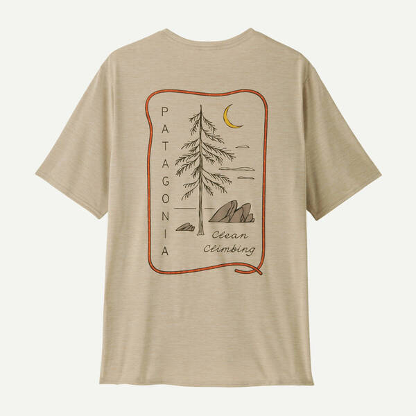 ★新作★ patagonia パタゴニア キャプリーン クール デイリー グラフィック シャツ Clean Climb Roots: Pumice X-Dye Lサイズ 正規品