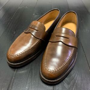 RALPH LAUREN ラルフローレン コードバン ペニーローファー 8E クロケットジョーンズ製