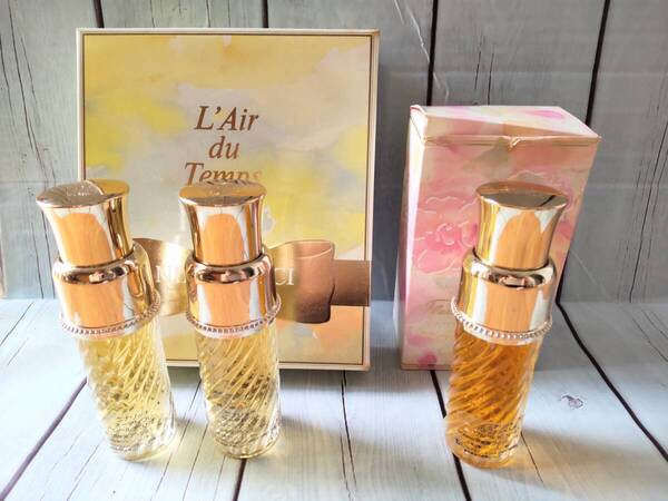☆即決ニナリッチ/レールデュタンEDT/フルールドフルールEDP30mlを3本未使用/ヴィンテージ/正規品☆