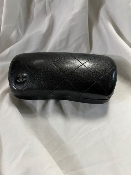 シャネル CHANEL サングラスケース メガネケース 黒 ココマーク 保管品@13