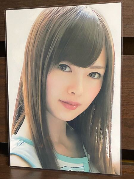 白石麻衣 ラミネート ハンドメイド A4
