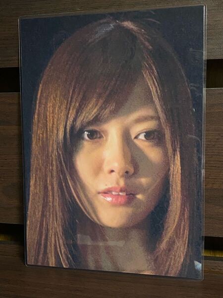 白石麻衣 ラミネート ハンドメイド A4