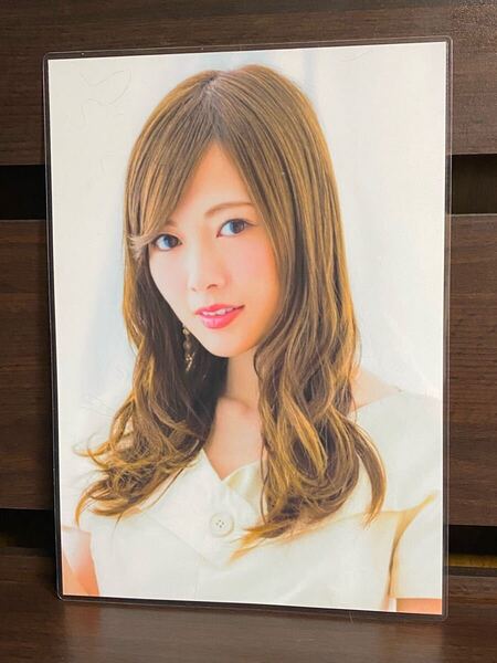 白石麻衣 ラミネート ハンドメイド A4