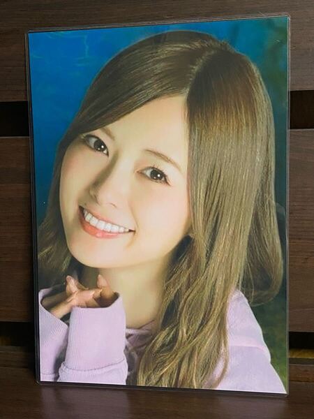 白石麻衣 ラミネート ハンドメイド A4