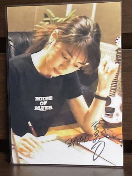 ZARD 坂井泉水 ラミネート ハンドメイド A4サイズ