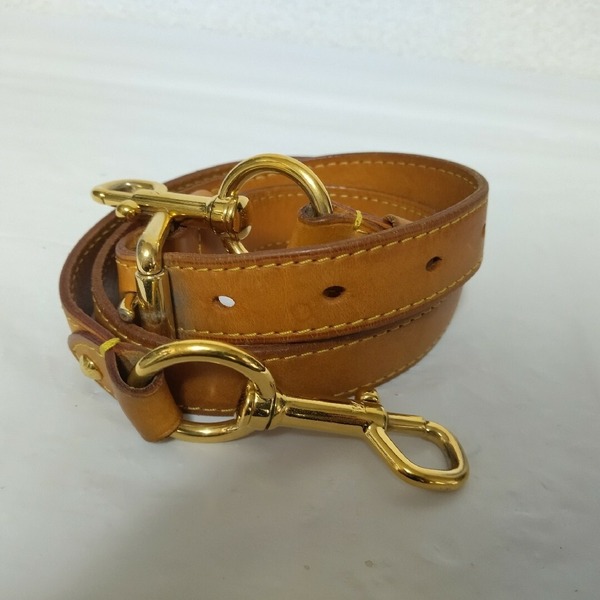 【美品】ルイヴィトン ショルダーストラップ ヌメ革 ボストン用 レバーナスカン