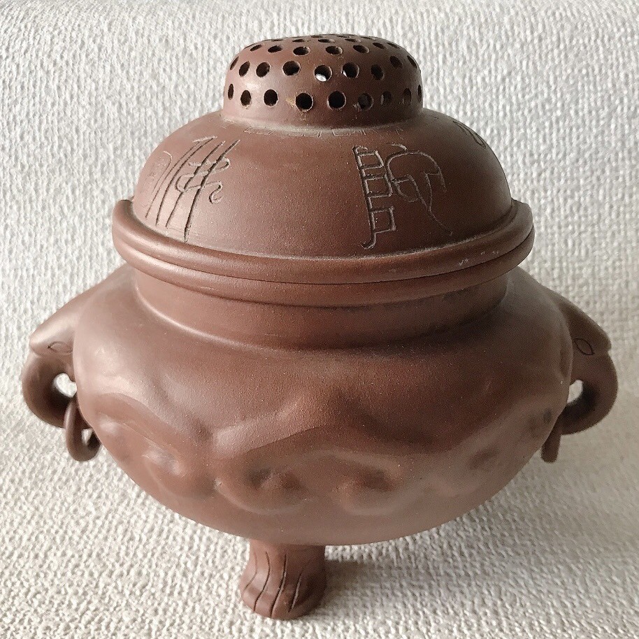 紫泥香炉 紫砂壺 茶道具 香道具 装飾品 工芸品 美術品 置物 2025年最新】Yahoo!オークション -朱泥 香炉の中古品・新品・未