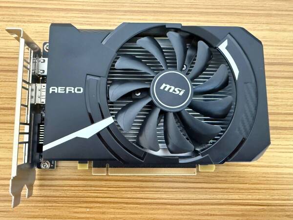 【美品】GeForce GTX 1650 AERO ITX 4G 使用期間 約半年