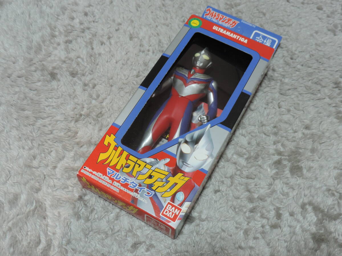 ウルトラマンティガ」ソフビ人形・ウルトラマンティガ・スカイ