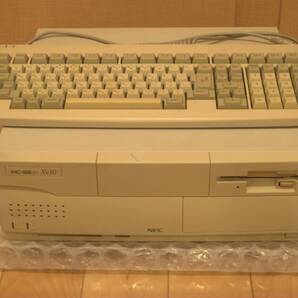 ■メンテナンス済■PC-9821 Xe10 + RAM 20MB + キーボード + SCSI + 電池新品交換