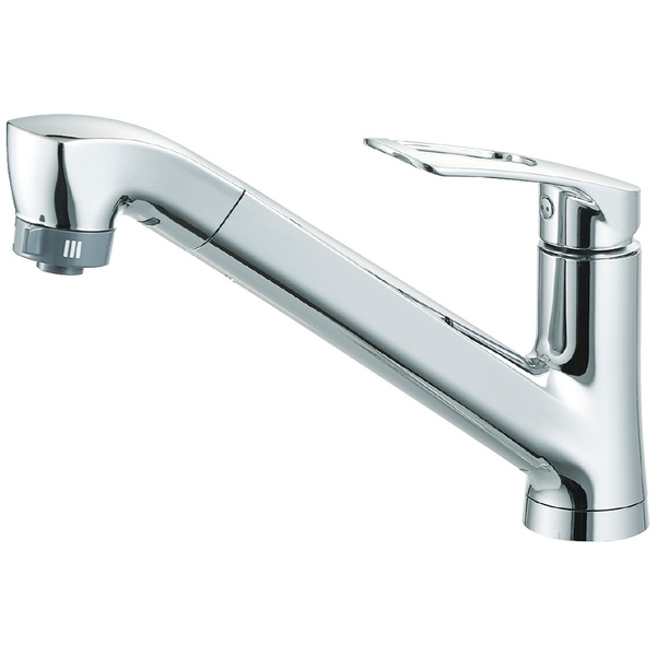 【未使用品】ハンドシャワー水栓 K87121JVNAS 標準ハンドル 一般地仕様 SANEI製 キッチン用混合水栓