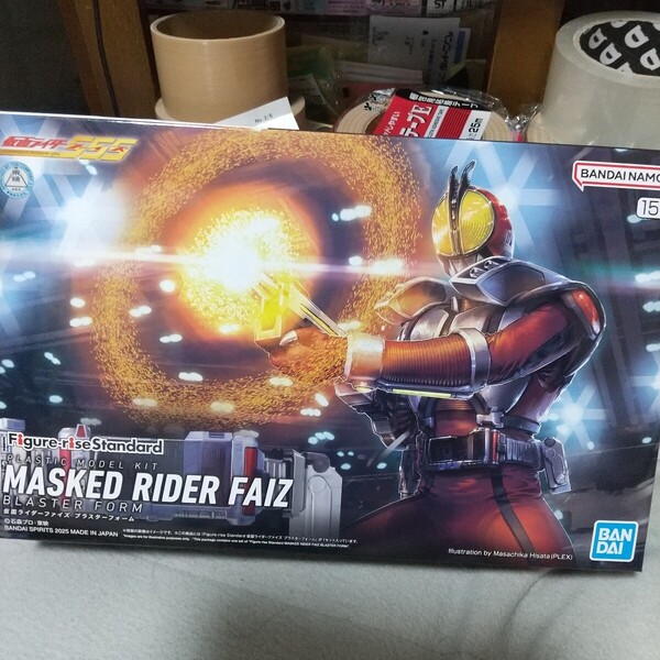 新品未開封 Figure-rise Standard 仮面ライダーファイズ ブラスターフォーム 仮面ライダー555 フィギュア ライズ スタンダード