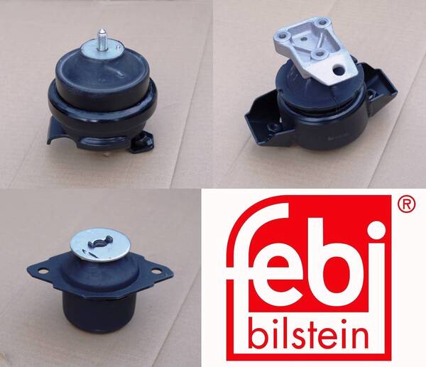VW ゴルフ2 GTI16V PL用 エンジン・ミッションマウント 3点セット*357199279B / 535199262 / 357199402B*Febi製【社外新品】