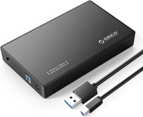 OY98 ORICO 3.5インチ HDDケース SATA3.0 外付け ケース 2.5 / 3.5 両方対応 USB3.0 ハードディスケース
