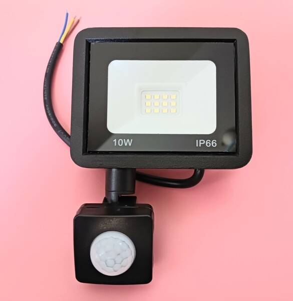 PIRセンサー 玄関灯・防犯灯・非常灯 DIY 電子工作用 100V LED照明ライト投光器