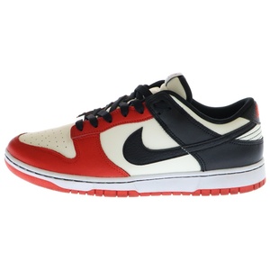 ナイキ ×NBA DUNK ダンク エヌビーエー 75周年記念 シカゴ ブルズ ローカットスニーカー ホワイト/レッド US10/28.0cm DD3363-100
