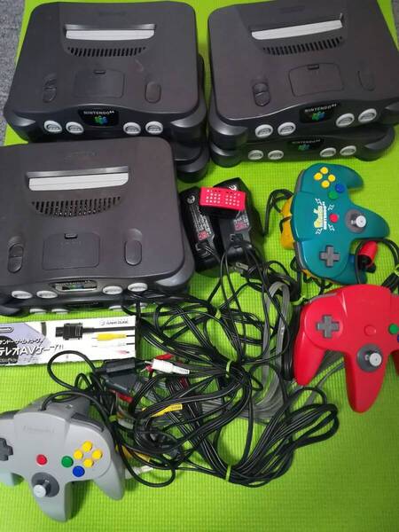 ニンテンドー64 NINTENDO 64 本体6台 拡張パックx1