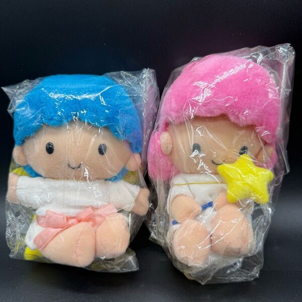 サンリオ キャラクターコレクション100 キキララ ぬいぐるみ マスコット 紙タグ付き Sanrio doll little twin stars