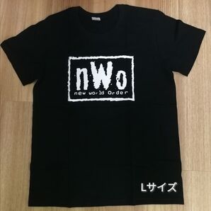★新品★Lサイズ nWo プロレスTシャツ ブラック 新日本プロレス 蝶野正洋 武藤敬司 天山広吉 ヒロ斉藤 狼軍団 wcw wwe