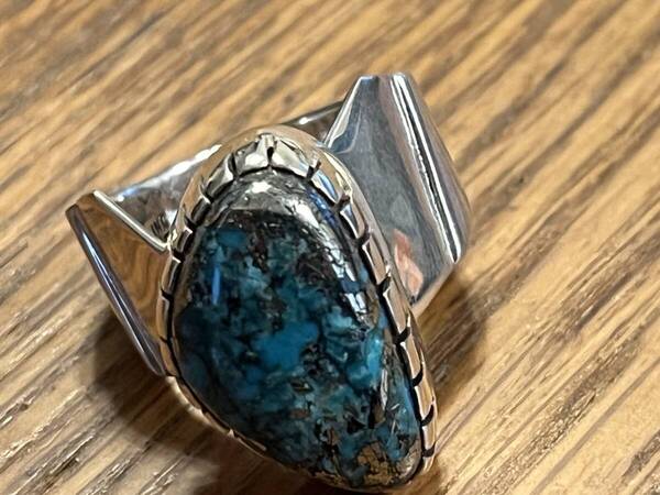 ウェズウィリー Wes Willie ナバホ Navajo ターコイズ リング
