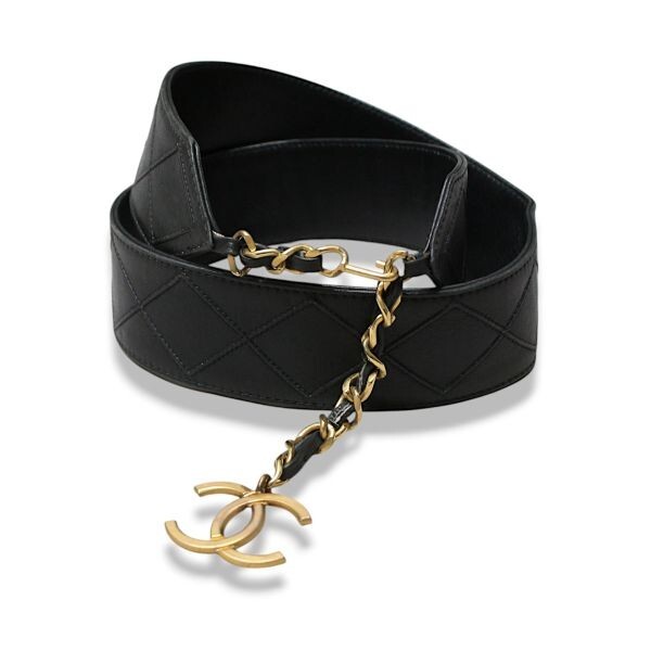 CHANEL シャネル レザー ベルト 32 パール CCロゴ Yahoo!オークション -「レザー ベルト 32」(シャネル) (し)の