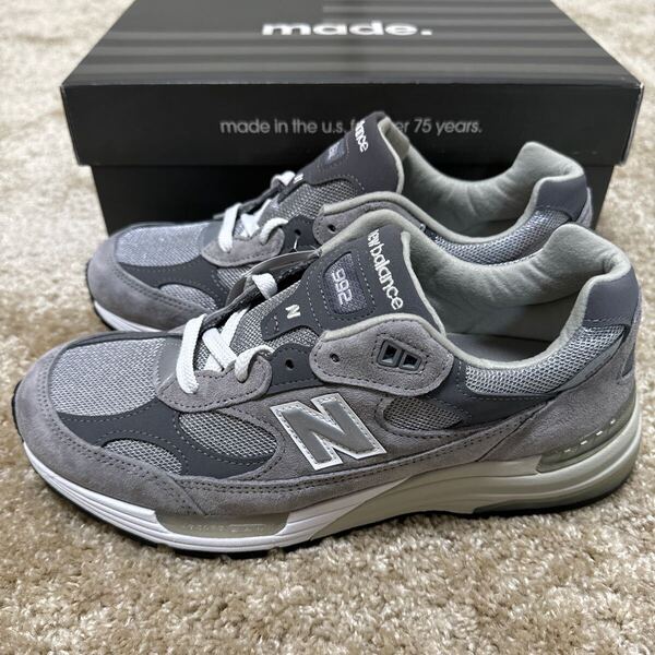 New Balance ニューバランス M992GR Grey 27.5cm