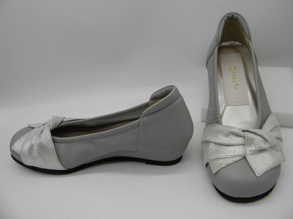 ◆◆【 浅草コレクション 】◆ パンプス(24cm)グレー