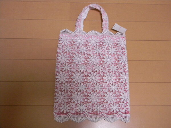 □● 近沢レース ●□ トートバッグ 刺繍レース