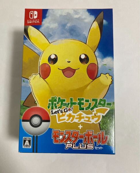 【未開封】 ミュウ入り ポケットモンスター Let's Go ピカチュウ モンスターボール Plusセット レッツゴーピカチュウ ピカブイ ミュウ