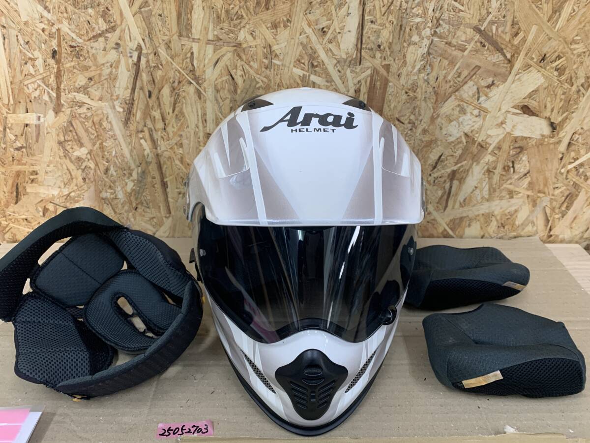 ツアークロス3 アライ 59-60 ジャンク Yahoo!オークション -「arai (アライ) ツアークロス3 ヘルメット
