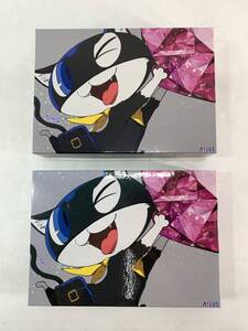 ★【同梱不可】中古品 PS4 ペルソナ5 スクランブル ザ ファントム ストライカーズ 限定版 オタカラBOX 2点まとめ