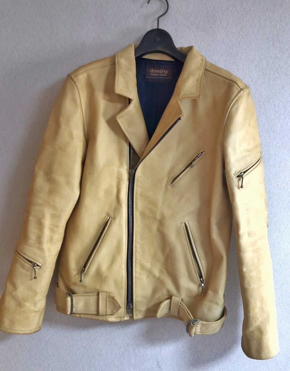 レザー ジャケット(ドレストリップ) 中古・古着通販】drestrip (ドレストリップ) レザーライダース