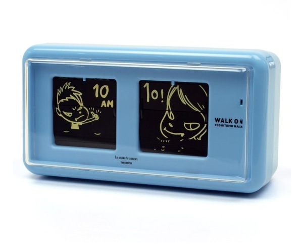 【奈良美智】パタパタクロック 新品 WALK ON CLOCK / 激レア 限定 時計 置時計 AtoZ A to Z graf 草間彌生 Nara Yoshitomo 村上隆