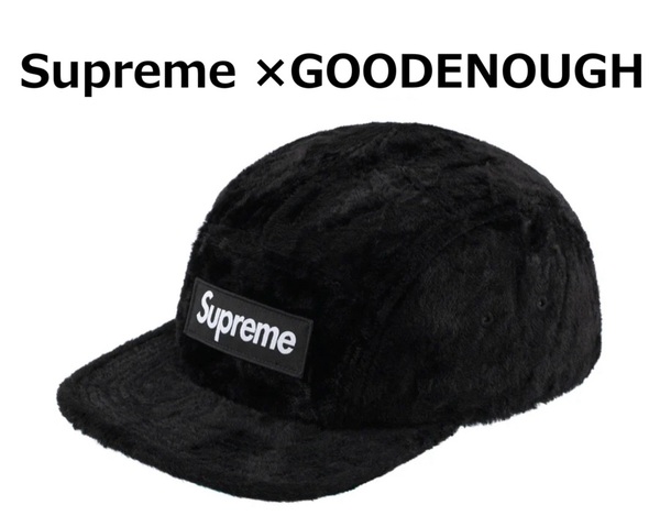 【Supreme × GOODENOUGH】Crushed Rayon Camp Cap 新品 / 25ss BOXロゴ boxlogo ボックスロゴ グッドイナフ キャップ NEWERA 激レア