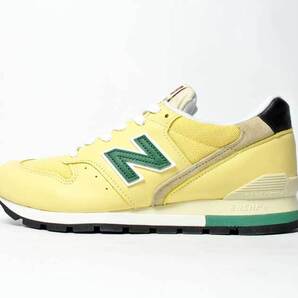定価1万円引き!2023デッドストック【ニューバランス】U996TD・27cm・イエロー・レザー・MADE IN USA・テディ サンティス/U996GR/U996NV