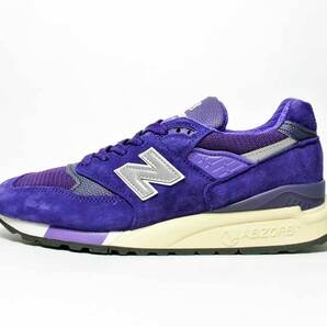 定価1.3万円引き!2023デッドストック【ニューバランス】26.5cm・U998TE/パープル・スエード/MADE IN USA/テディ サンティス/U998GR/U998BL