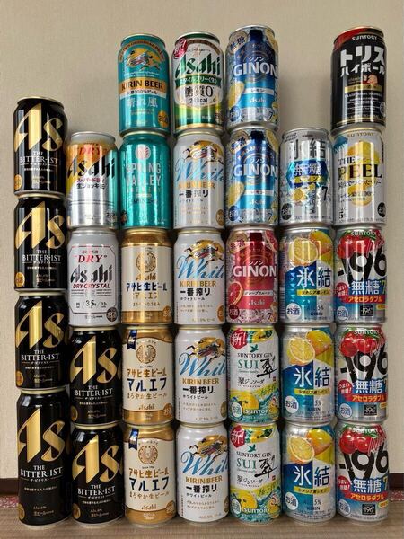 お酒 詰め合わせ 32本☆ビール 発泡酒 チューハイ ハイボール サワー☆アルコール いろいろ セット アサヒ キリン サントリー