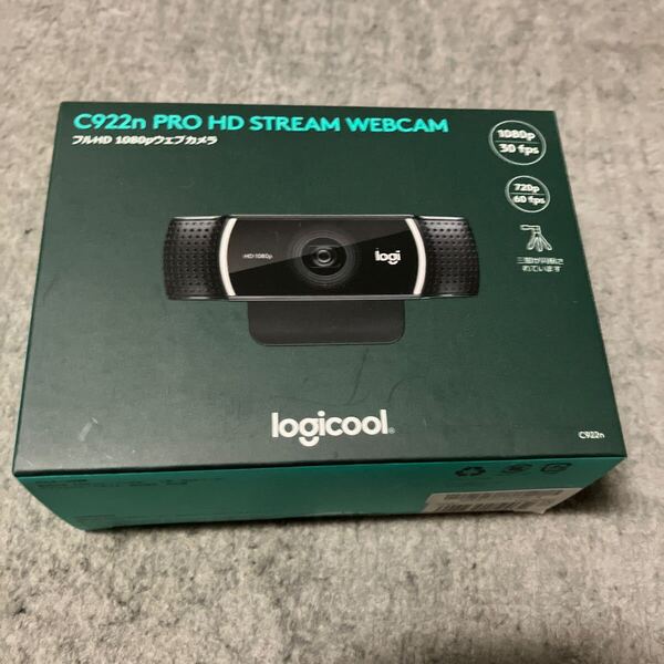 送料無料新品正規品 Logicool PRO HDストリーム ロジクール Webカメラ フルHD 1080P ストリーミング 撮影用 三脚 スタンド付き C922n
