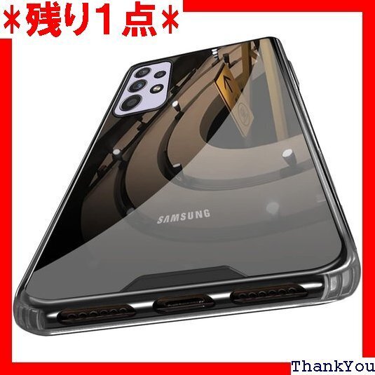 Galaxy A53 5G ケースクリア 耐衝撃 薄型 変防止 滑り防止 携帯カバー 黒0104-As53-02 173