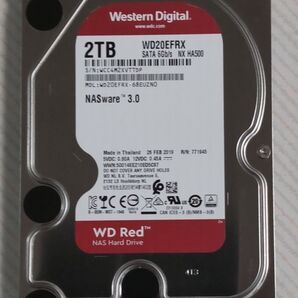 DIGA 2TB増量修理交換用HDD DMR-BRT, BWT, BZT各品番用(未使用、0時間、正常、WD-Red)