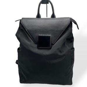極美品 PAPILLONNER パピヨネ リュックサック ナイロン レザー