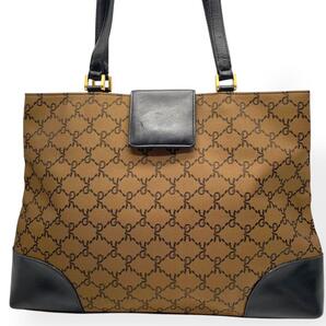 極美品 Roberta di Camerino トートバッグ ナイロン レザー