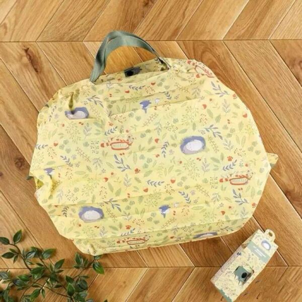 新品Shupatto シュパットエコバッグ1点Mサイズ ジブリエコバッグトトロ黄